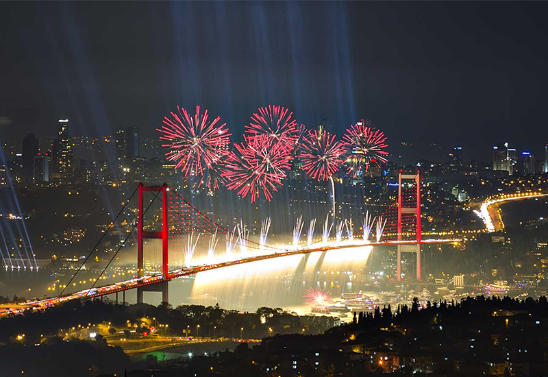New Year’s Eve Party on the Bosphorus in Istanbul