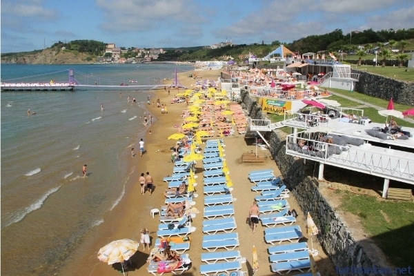 Solar beach