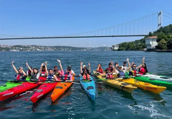 Canoeing in Istanbul