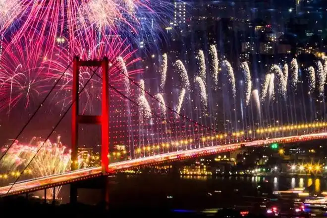Have fun at New Year's time in Istanbul