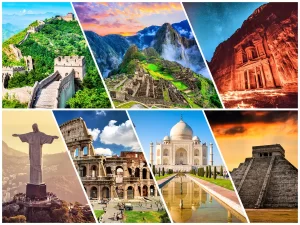 Where are the seven wonders of the world?