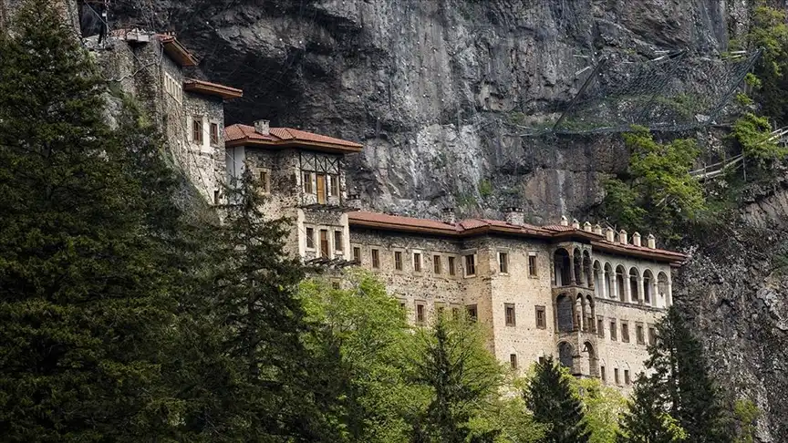 Sumela, a thousand-year-old monastery in the heart of Trabzon, Türkiye