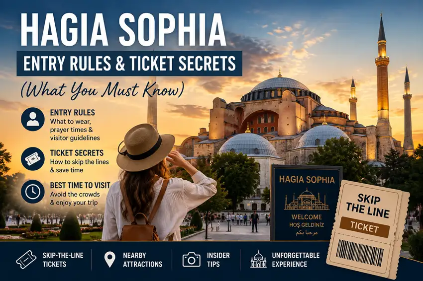 Hagia Sophia Entry Rules & Ticket Secrets (What You Must Know)