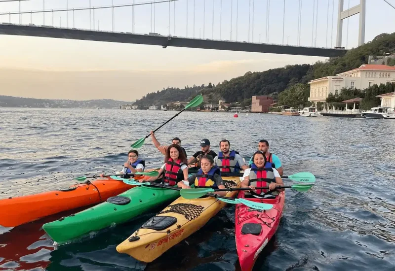 Canoeing in Istanbul