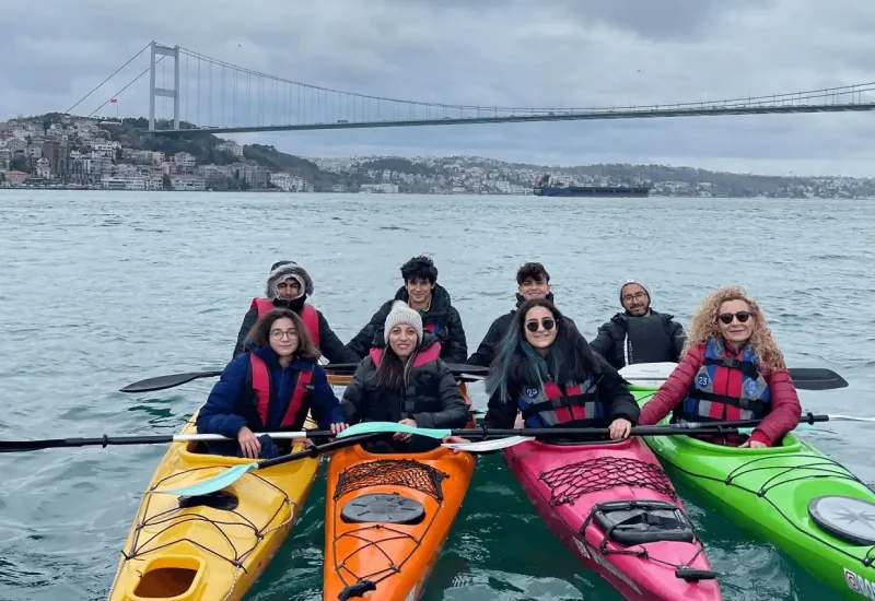 Canoeing in Istanbul