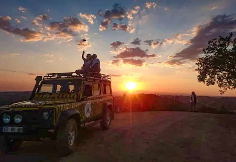 Sunset Jeep Safari with Champagne in Cappadocia
